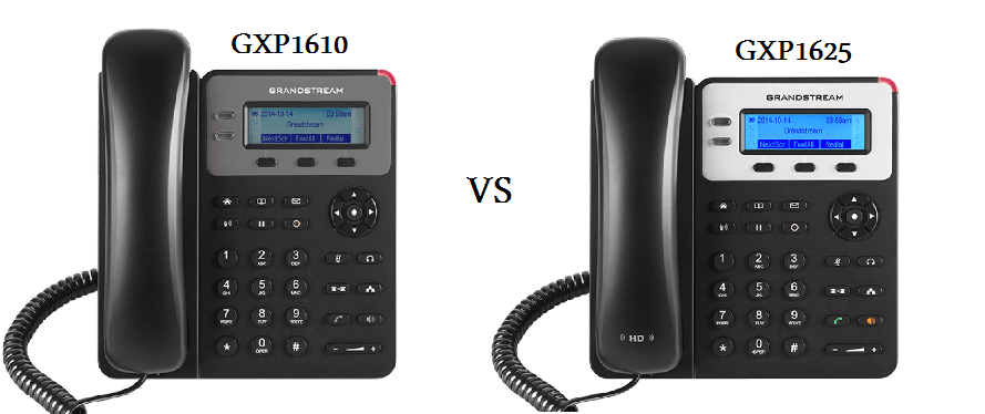 تفاوت تلفن های گرند استریم 1610 و 1625