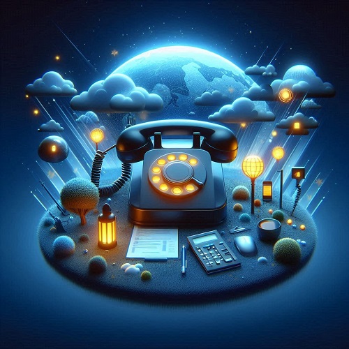 ضبط تماس تلفن ثابت