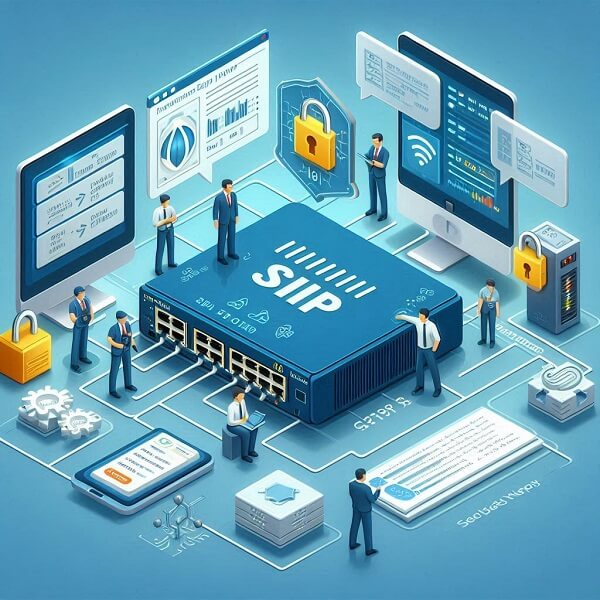 چگونه بر روی سرور سیسکو یک خط سیپ ترانک راه اندازی کنیم