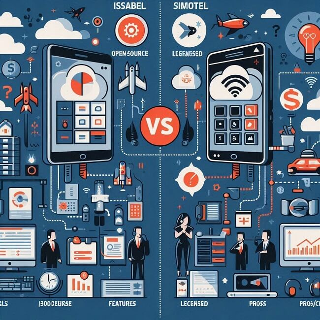 ساخت اکانت سیپ در ایزابل و سیموتل