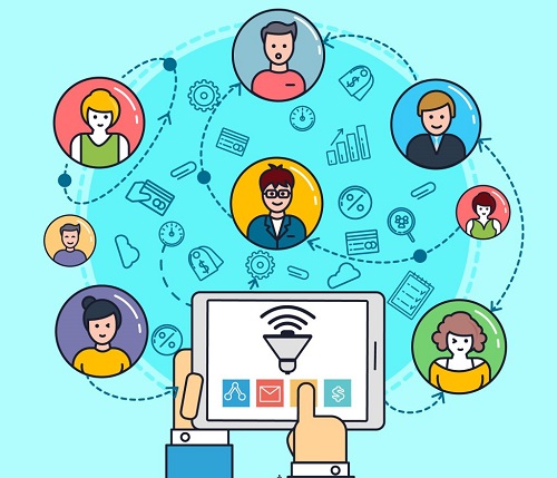 تماس همزمان روی خطوط