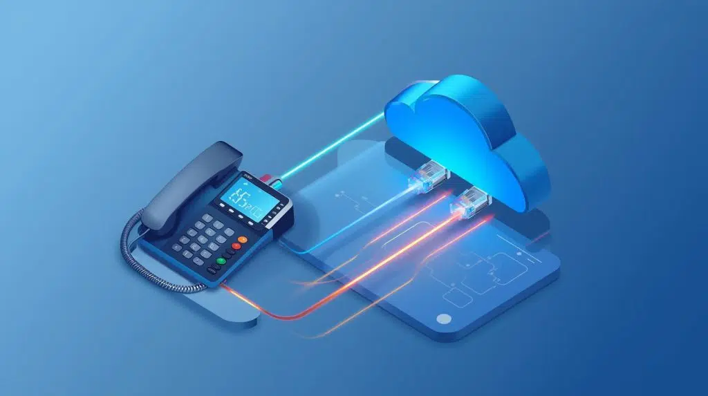 نحوه استفاده از اترنت در تلفن اینترنتی